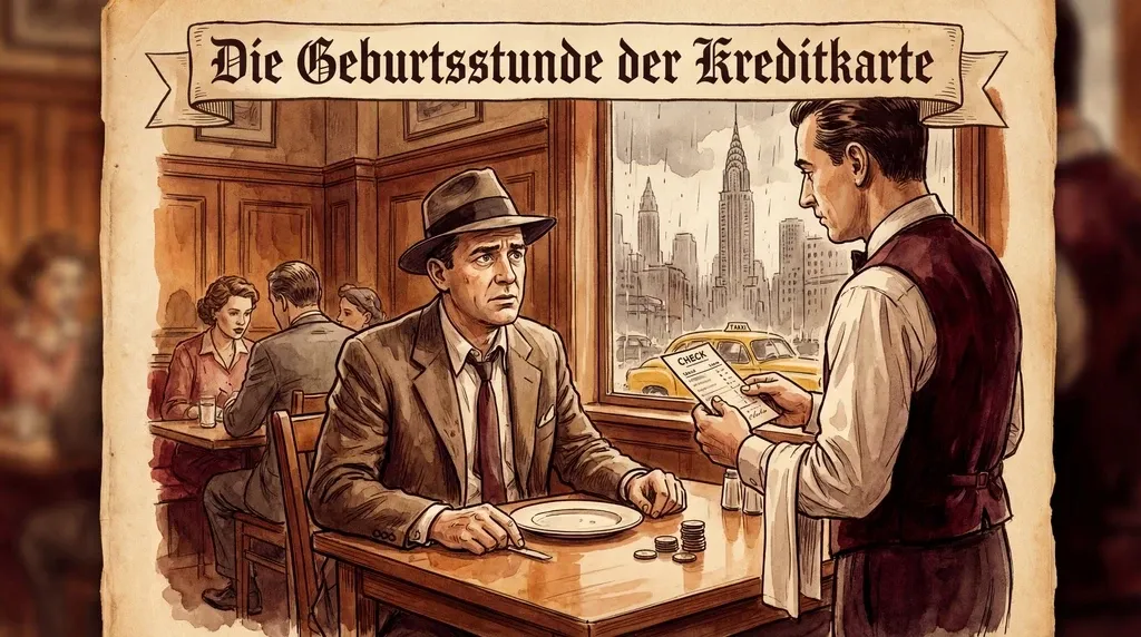 Wie die erste Kreditkarte entstand: Frank McNamara und ein vergessenes Portemonnaie